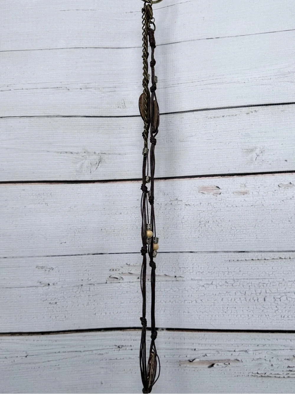 Boho Beaded Chain Belt